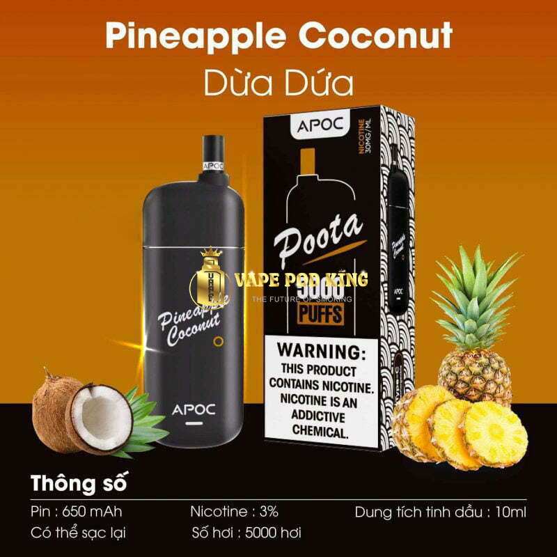 Apoc Poota 5000 Hơi Apoc Poota 5000 Hơi