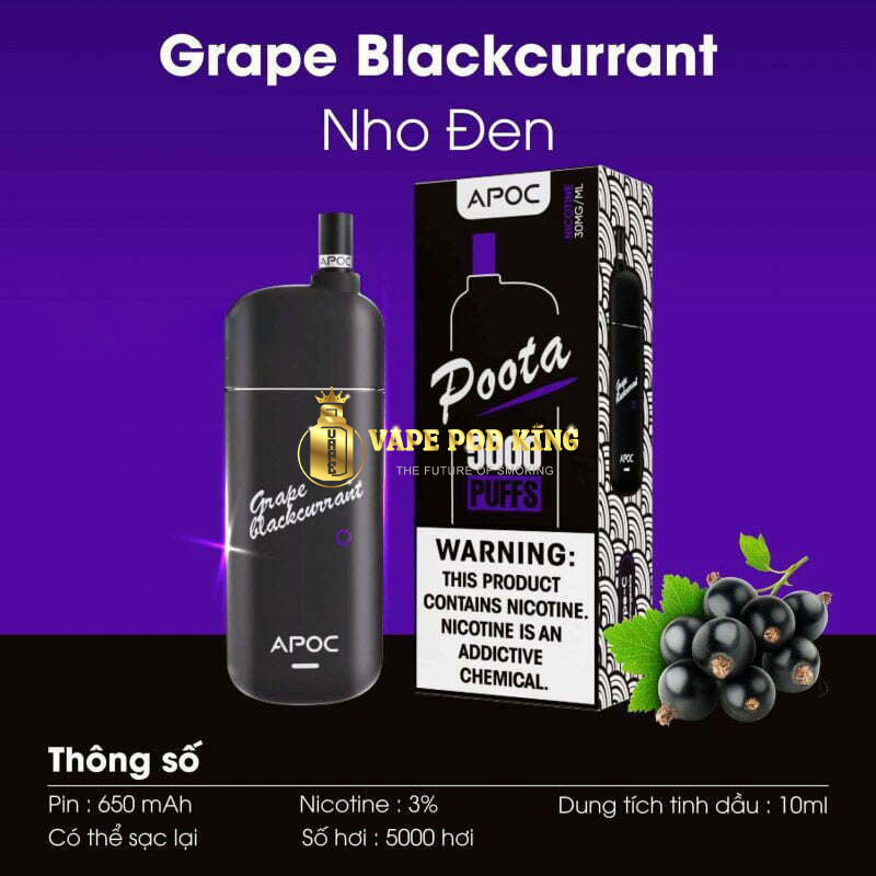 Apoc Poota 5000 Hơi Apoc Poota 5000 Hơi