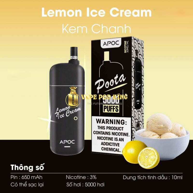 Apoc Poota 5000 Hơi Apoc Poota 5000 Hơi