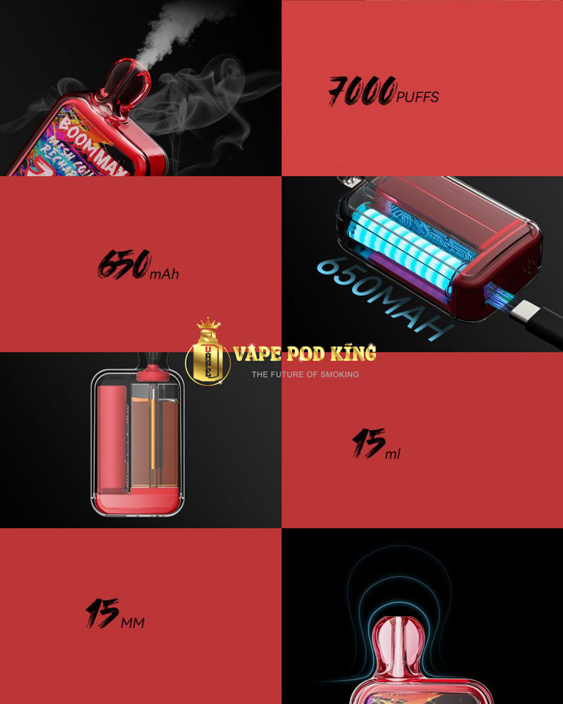 Lio Boom Max 7000 Hơi Pod 1 Lần