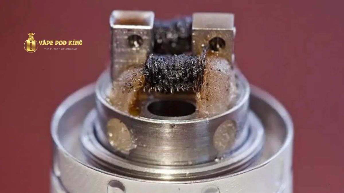 Lỗi cháy bông (dry hit) ở vape pod