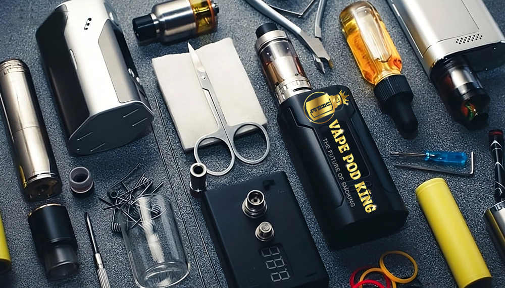 Các loại phụ kiện Vape pod đang hiện hành trên thị trường. 