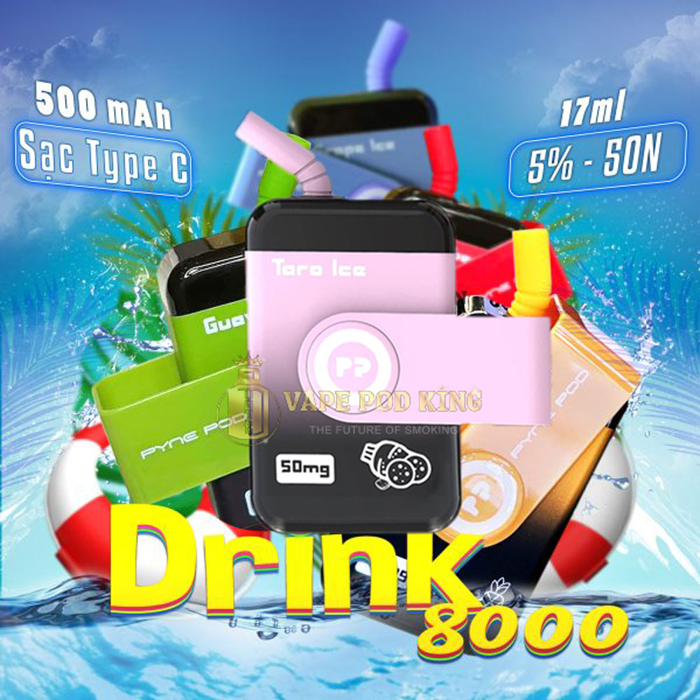 Pyne Drink 8000 Hơi Pod 1 Lần