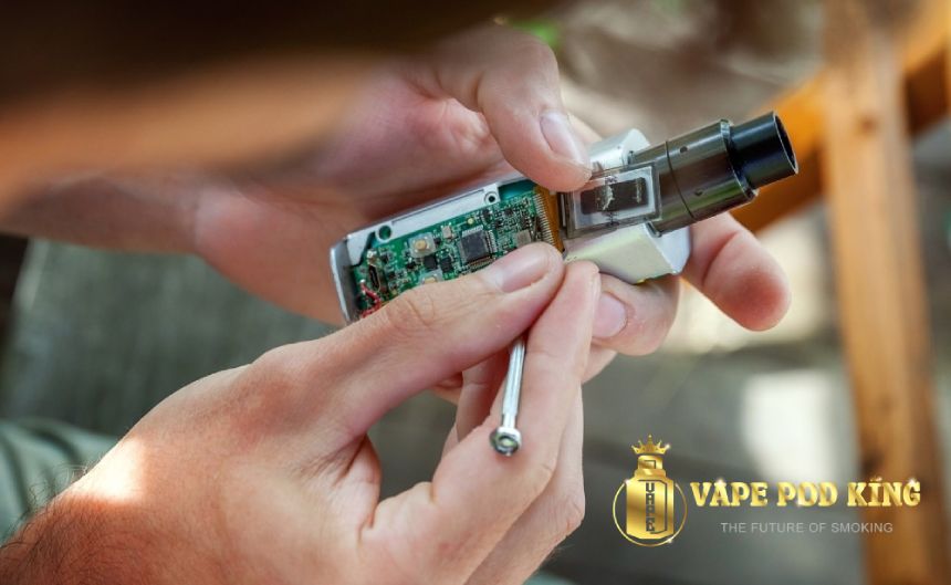 Cách khắc phục pod không ra khói