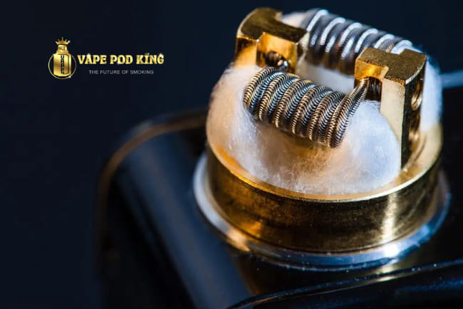 Dây coil bị ngắn dẫn đến lỗi atomizer check