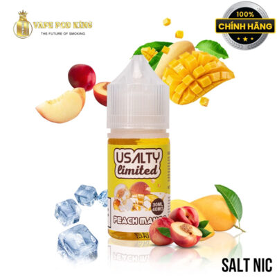 Usalty Limited Xoài Đào Lạnh - Peach Mango 30ml