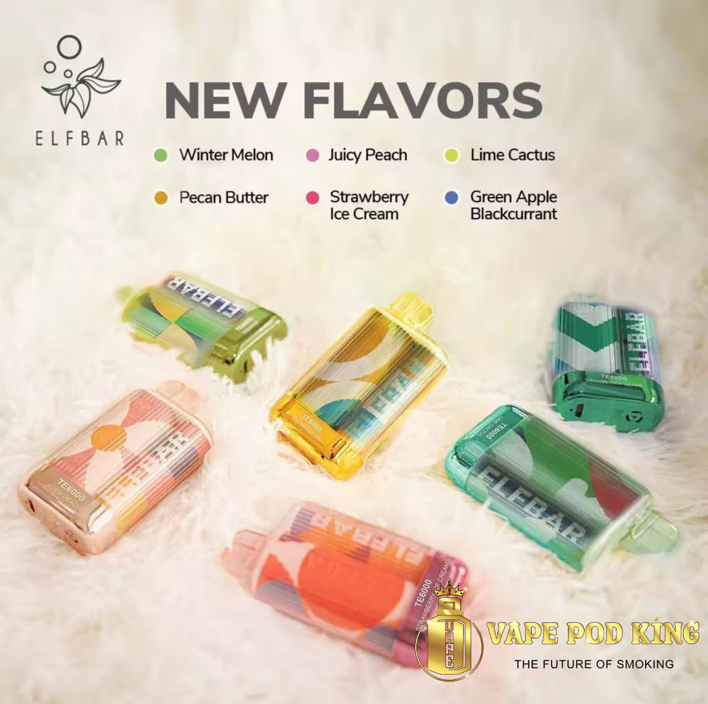 Elf Bar Te 6000 Hơi Pod 1 Lần