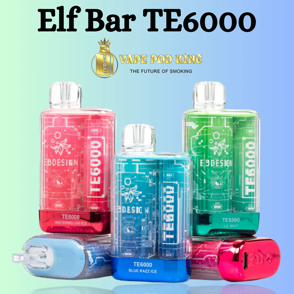 Elf Bar Te 6000 Hơi Pod 1 Lần