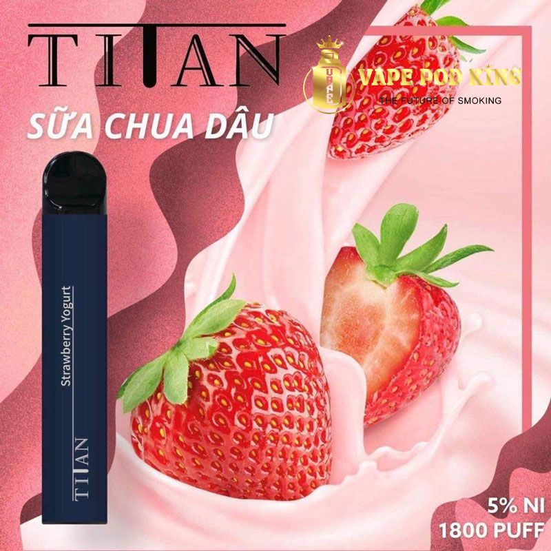 Titan Pod 1800 Hơi Pod 1 Lần Titan Pod 1800 Hơi Pod 1 Lần