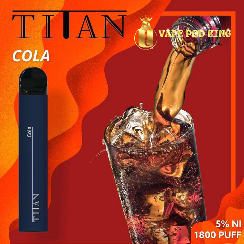 Titan Pod 1800 Hơi Pod 1 Lần Titan Pod 1800 Hơi Pod 1 Lần