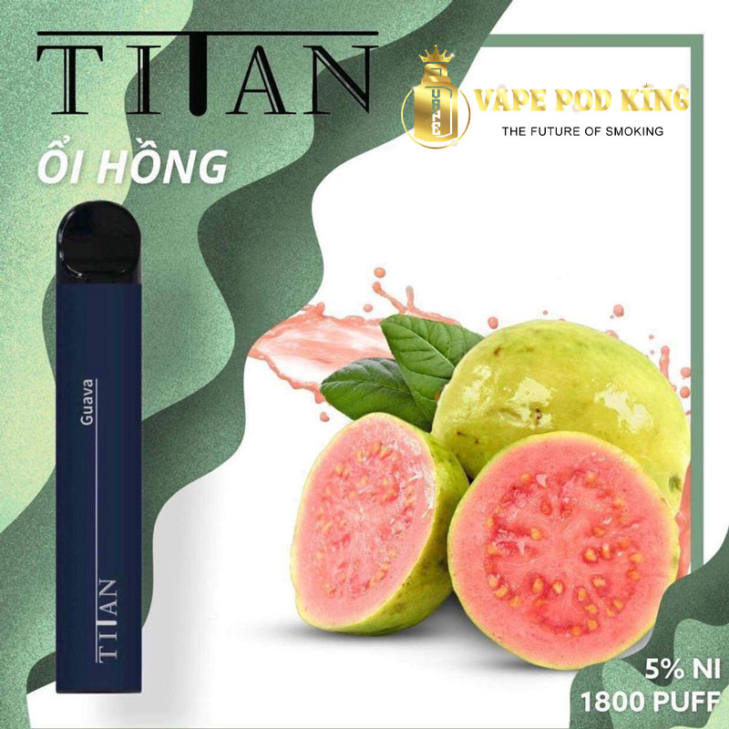 Titan Pod 1800 Hơi Pod 1 Lần Titan Pod 1800 Hơi Pod 1 Lần