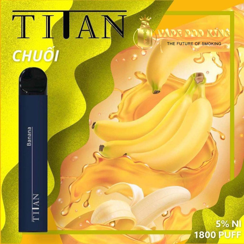 Titan Pod 1800 Hơi Pod 1 Lần Titan Pod 1800 Hơi Pod 1 Lần
