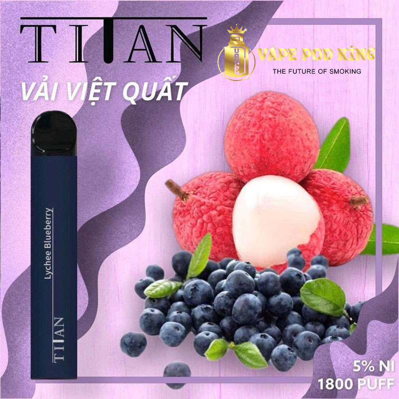 Titan Pod 1800 Hơi Pod 1 Lần Titan Pod 1800 Hơi Pod 1 Lần