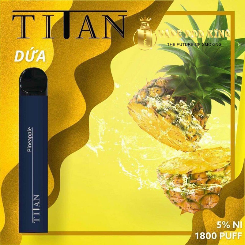 Titan Pod 1800 Hơi Pod 1 Lần Titan Pod 1800 Hơi Pod 1 Lần