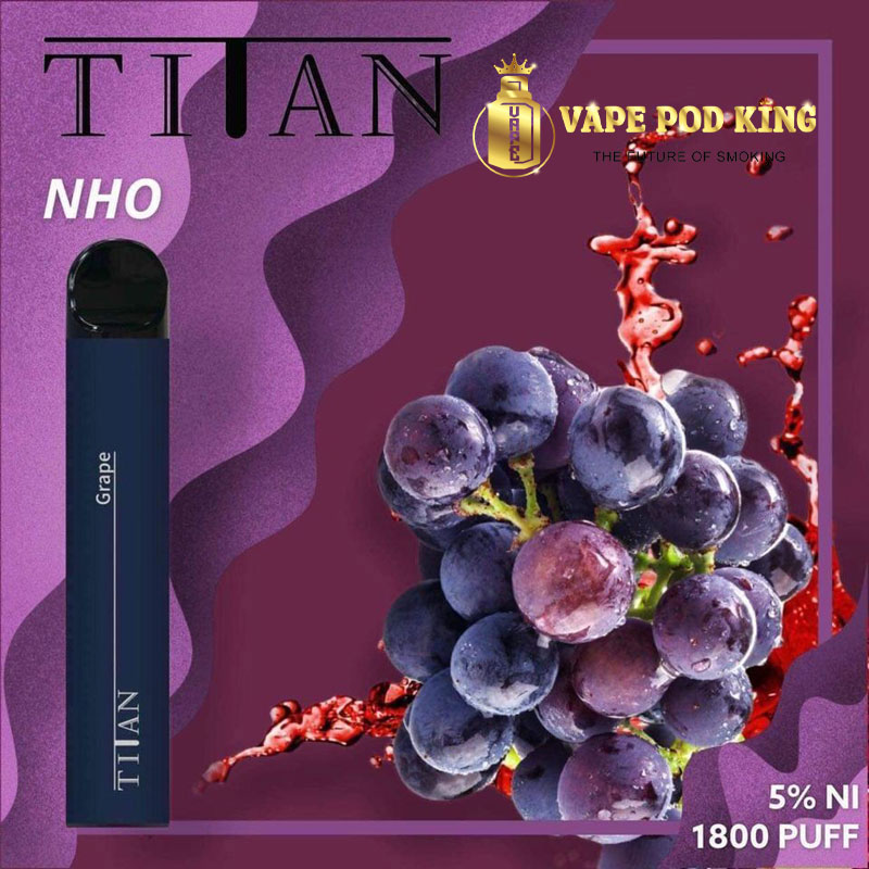 Titan Pod 1800 Hơi Pod 1 Lần Titan Pod 1800 Hơi Pod 1 Lần