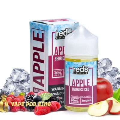 Tinh Dầu Freebase Red Apple Original Iced Freebase 60ml Mỹ Chính Hãng