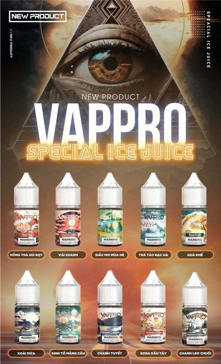 Juice Vappro Vị Nào Ngon 2024