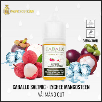 Caballo Vải Măng Cụt - Lychee Mangosteen 30ml