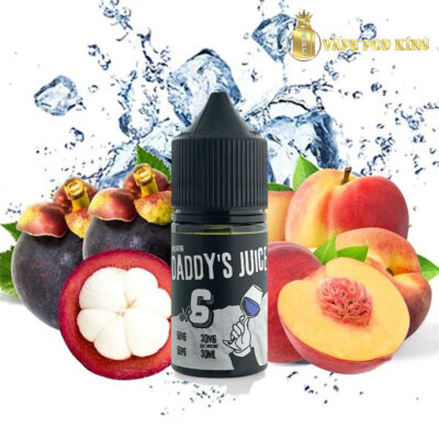 Daddy No6 Măng Cụt Đào - Mangosteen Peach 30ml
