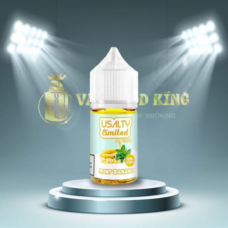 Usalty Limited Chuối Bạc Hà Lạnh - Mint Banana 30ml