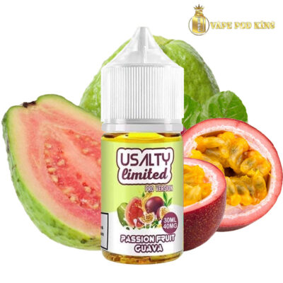 Usalty Limited Ổi Chanh Leo - Passion Fruit Guava 30ml