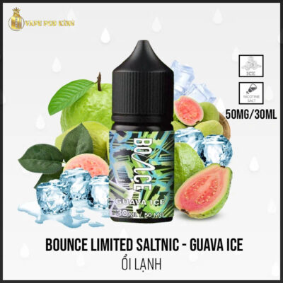 Bounce Limited Ổi Lạnh - Guava Ice 30ml