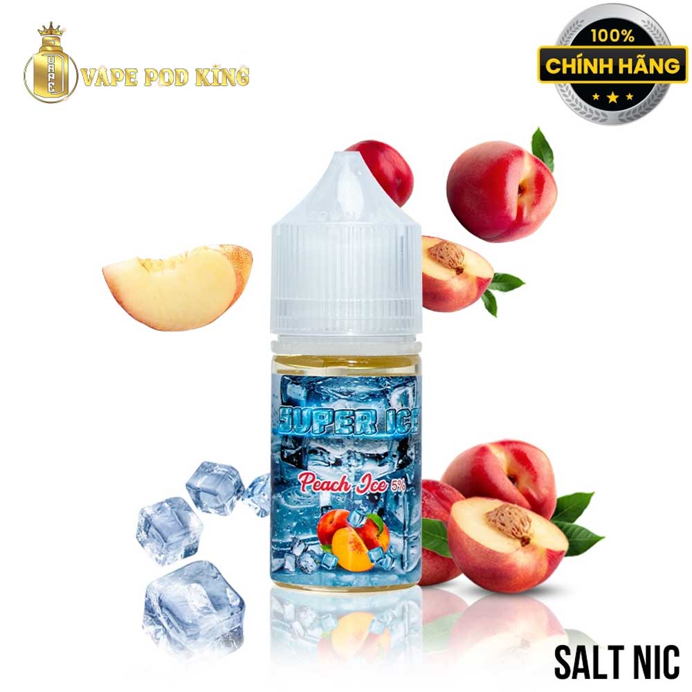 Super Ice Đào Lạnh - Peach Ice 30ml Super Ice Đào Lạnh - Peach Ice 30ml