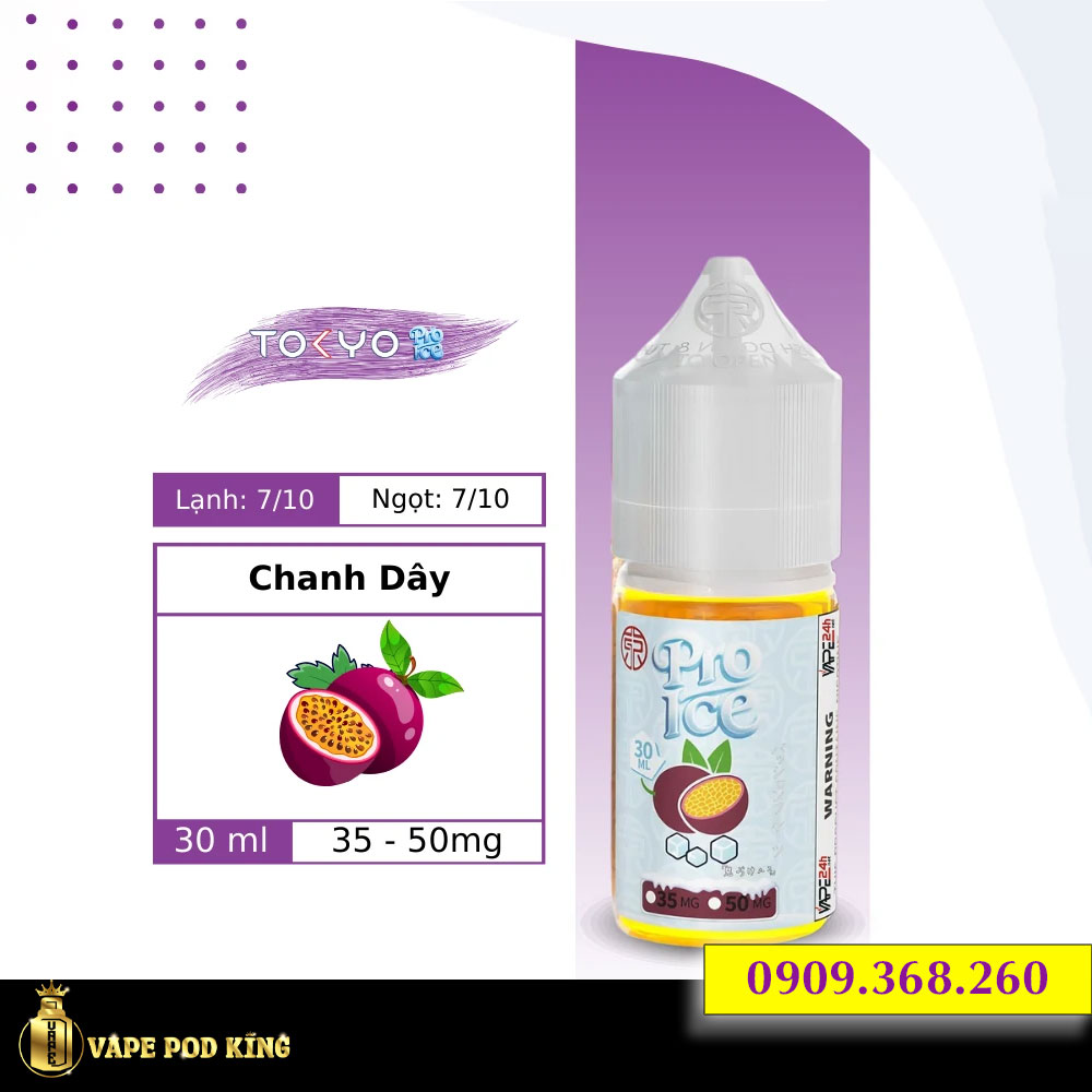 Tokyo Pro Chanh Dây - Passion Fruit 30ml
