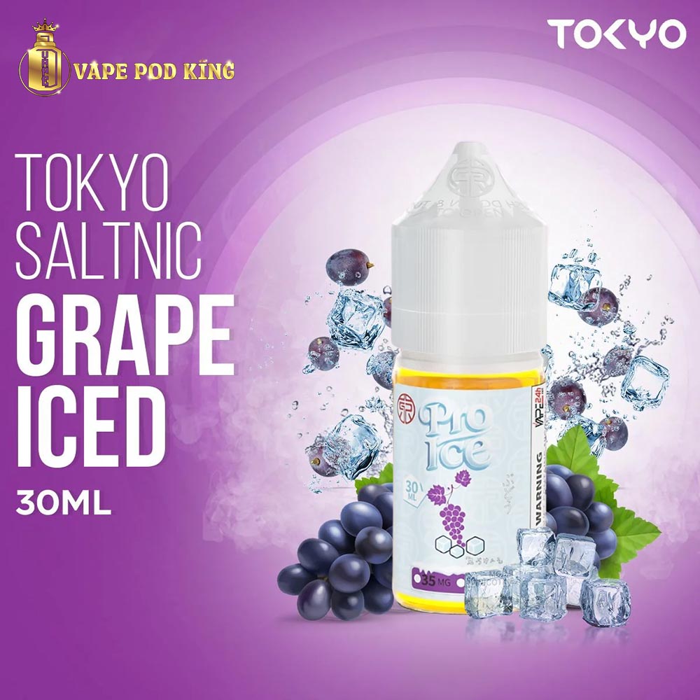 Tokyo Pro Nho Lạnh - Iced Grape 30ml