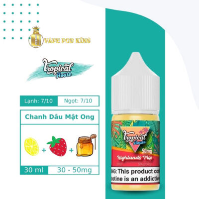 Tropical Chanh Dâu Mật Ong - Highlands Trip 30ml