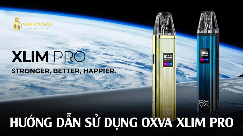 Review Hướng Dẫn Cách Sử Dụng OXVA Xlim Pro Pod Kit