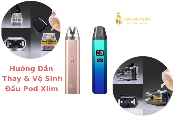 thay va ve sinh dau pod