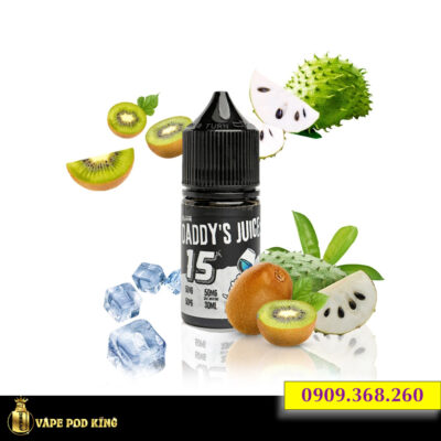 Daddy No15 Mãng Cầu Kiwi - Soursop Kiwi 30ml