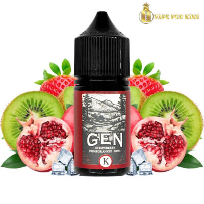 Gen K Dâu Lựu Kiwi - Strawberry Pomegranate Kiwi 30ml