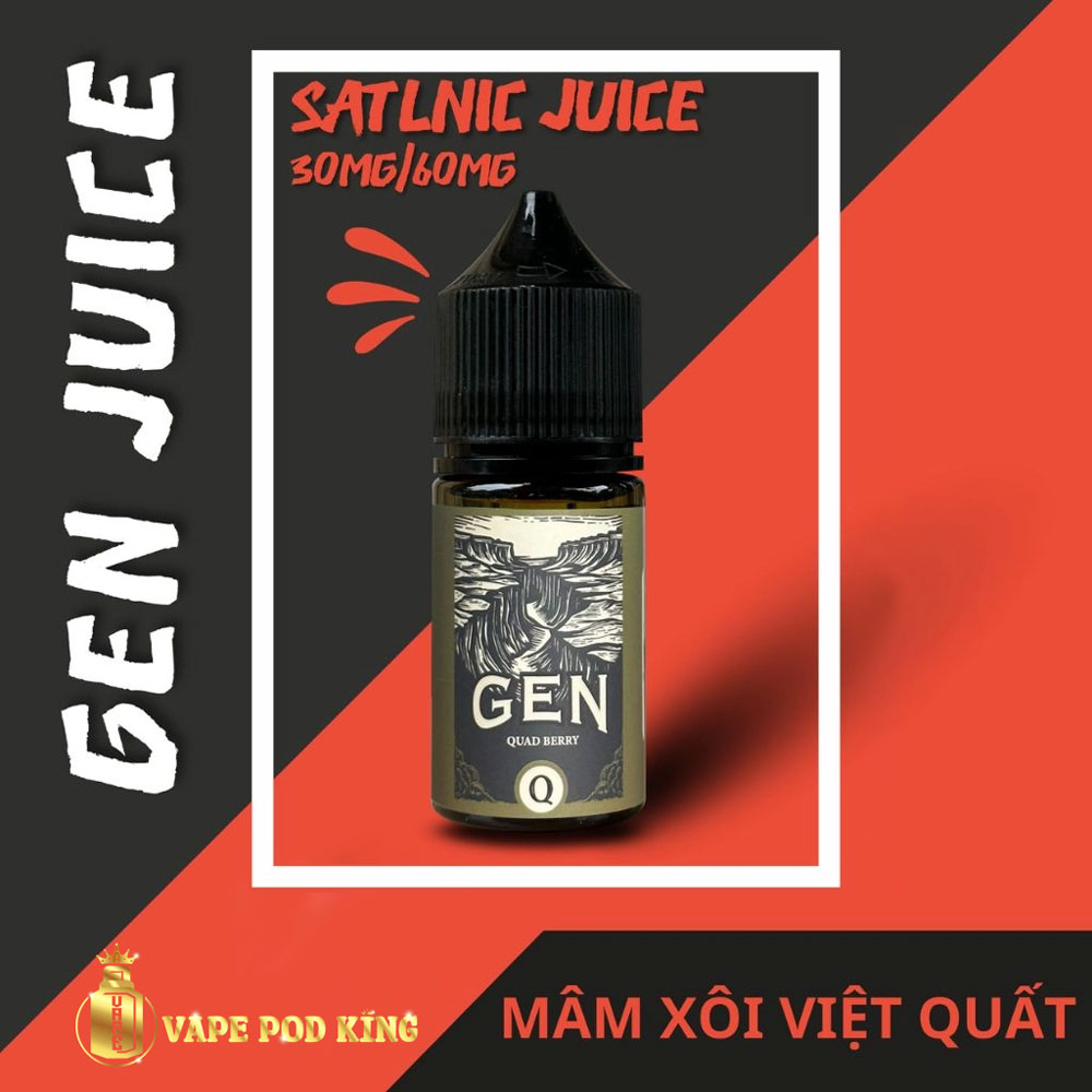 Gen Q Mâm Xôi Tổng Hợp - Quad Berry 30ml