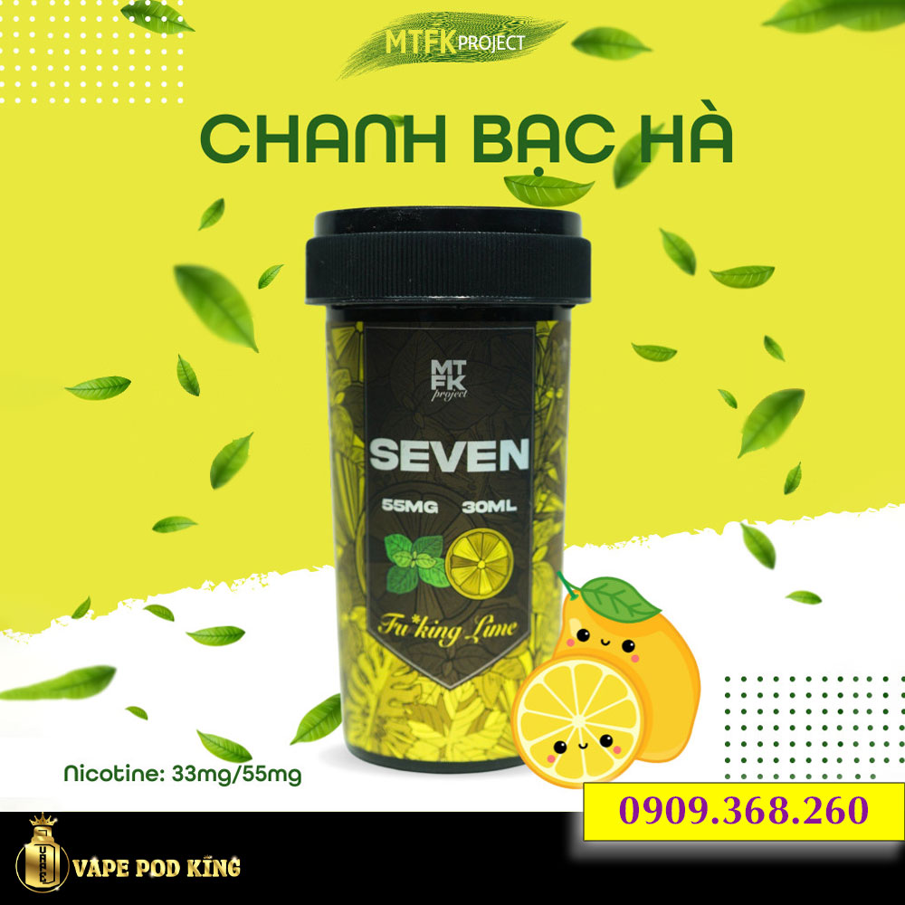 Seven Chanh Bạc Hà – Fucking Lime 30ml
