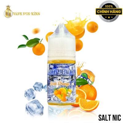Super Ice Soda Cam Lạnh - Soda Orange Ice 30ml