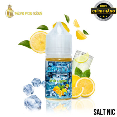Super Ice Soda Chanh Lạnh - Soda Lemon Ice 30ml