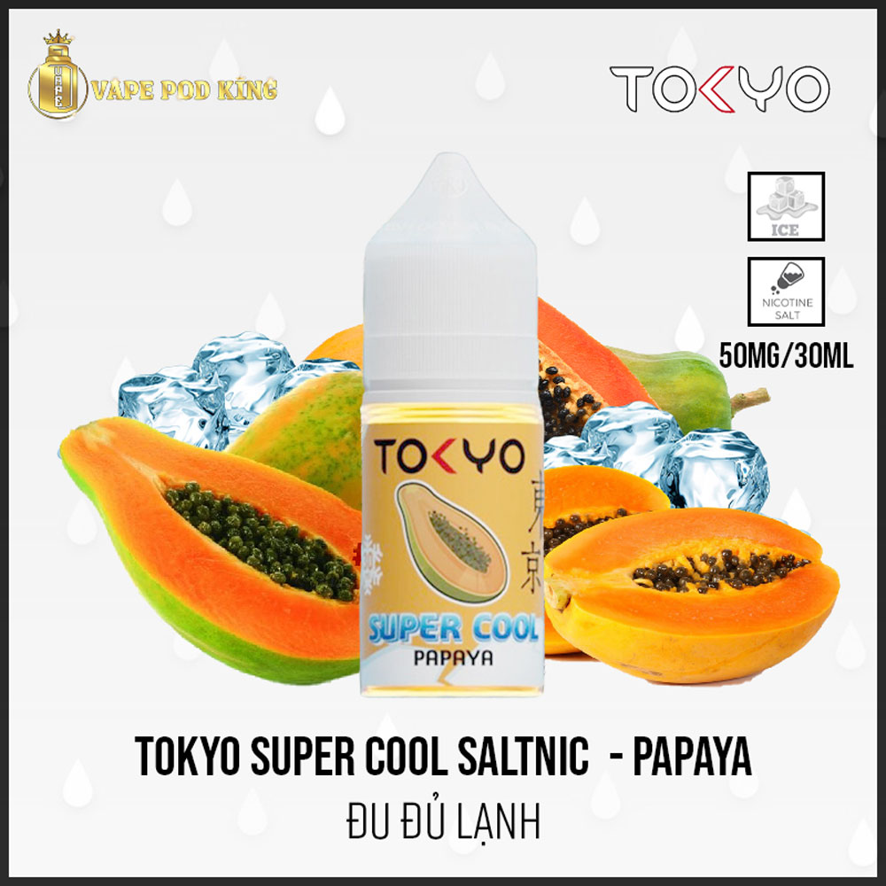 Tokyo Super Cool Đu Đủ - Papaya 30ml Tokyo Super Cool Đu Đủ - Papaya 30ml