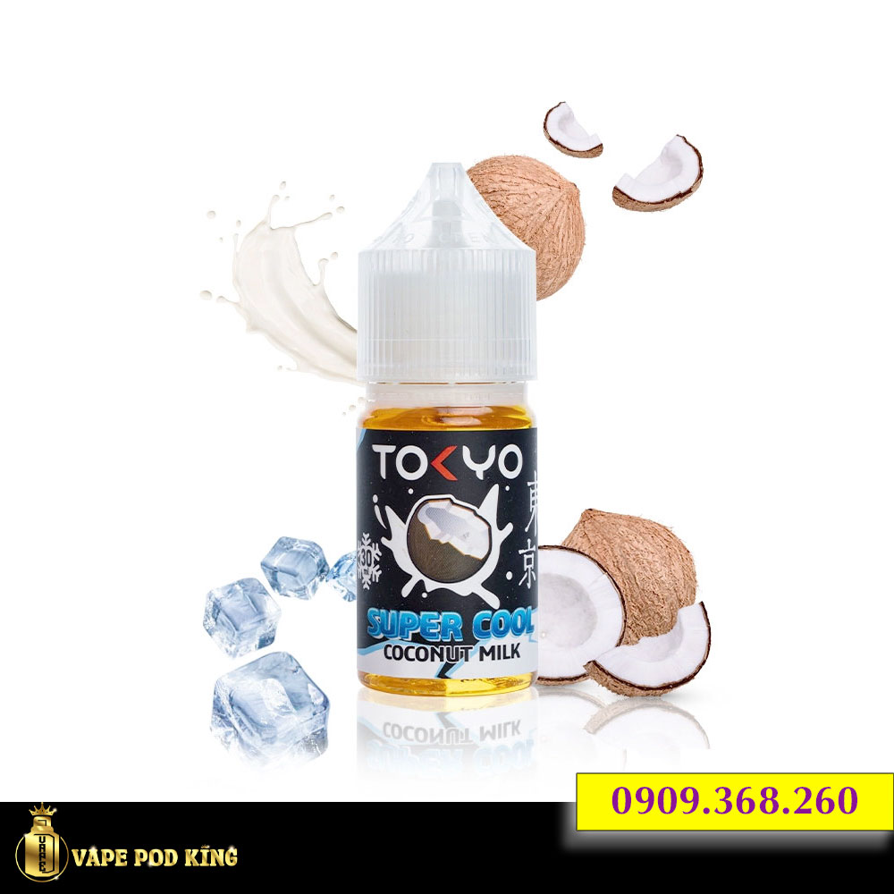 Tokyo Super Cool Sữa Dừa - Coconut Milk 30ml Tokyo Super Cool Sữa Dừa - Coconut Milk 30ml