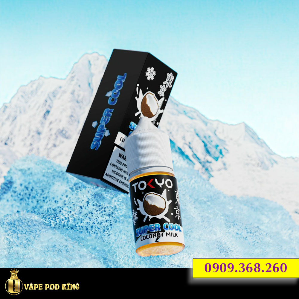 Tokyo Super Cool Sữa Dừa - Coconut Milk 30ml