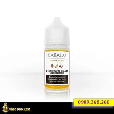 Caballo Dâu Dưa Gang Măng Cụt - Strawberry Melon Mangosteen 30ml