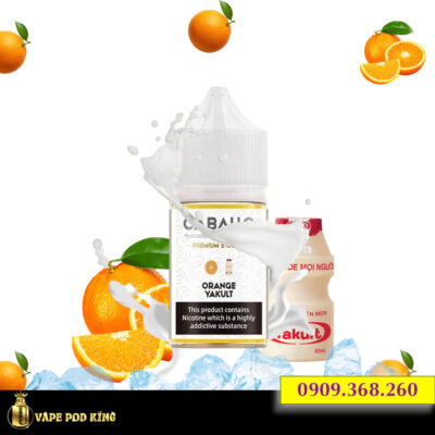Caballo Sữa Chua Cam - Orange Yakult 30ml