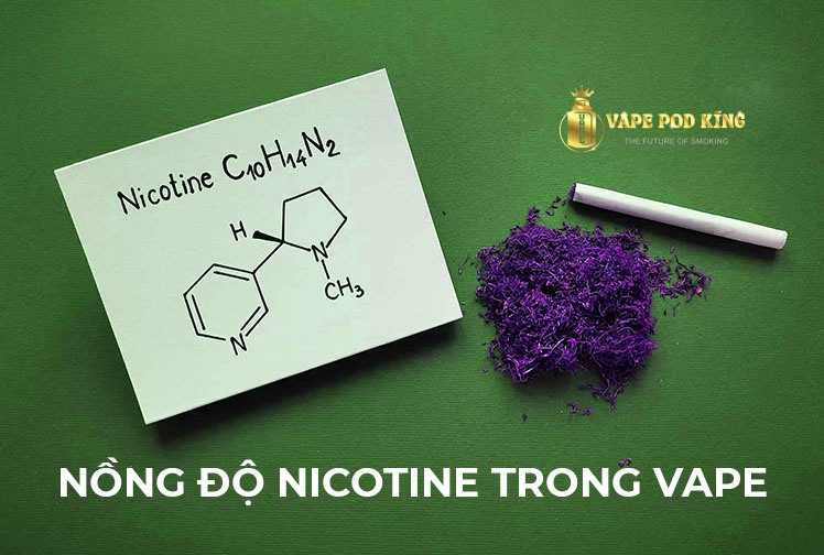 Nồng Độ Nicotine Trong Tinh Dầu Saltnic Là Bao Nhiêu?