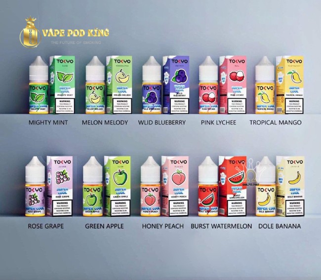 Top 5 Thương Hiệu Tinh Dầu Saltnic Ngon Nhất Hiện Nay