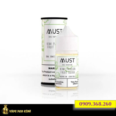 Must Chanh Leo Kiwi Ổi - Kiwi Passion Fruit Guava 30ml