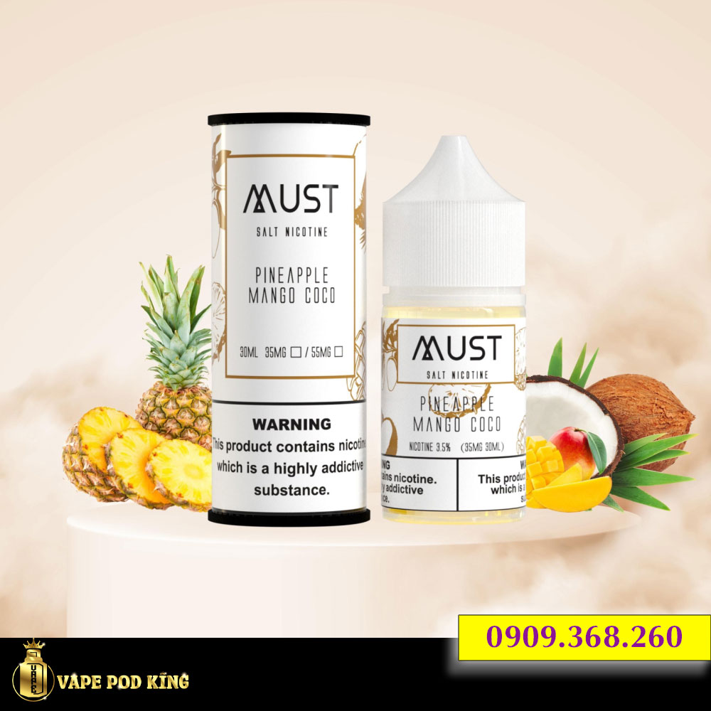 Must Dứa Xoài Dừa - Pineapple Mango Coco 30ml