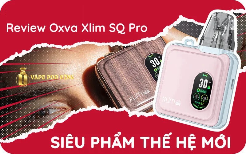 Oxva Xlim SQ Pro Pastel Pink - Chính Hãng