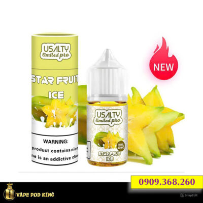 Usalty Limited Pro Khế Vàng - Star Fruit Ice 30ml
