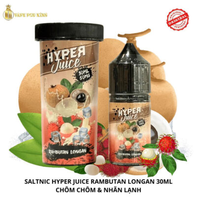 Hyper Juice Chôm Chôm Nhãn Lạnh - Rambutan Longan 30ml